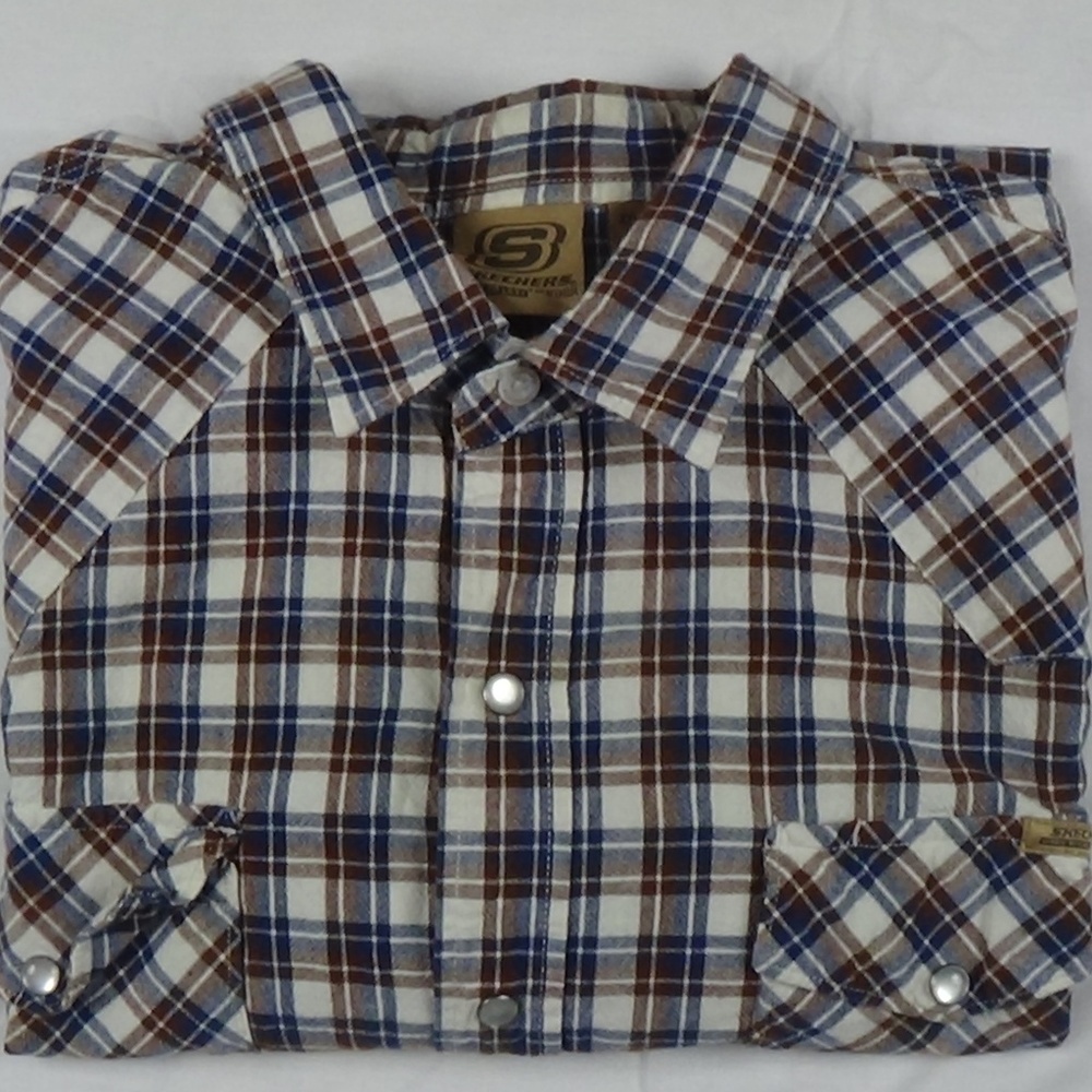 skechers made to last mens xxl shirt short sleeve